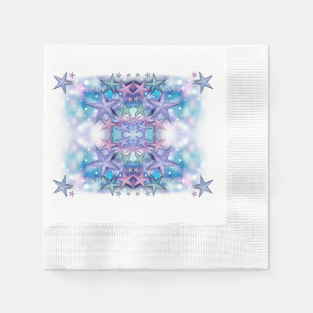 Stars für klassische Stile Serviette (Vorderseite)