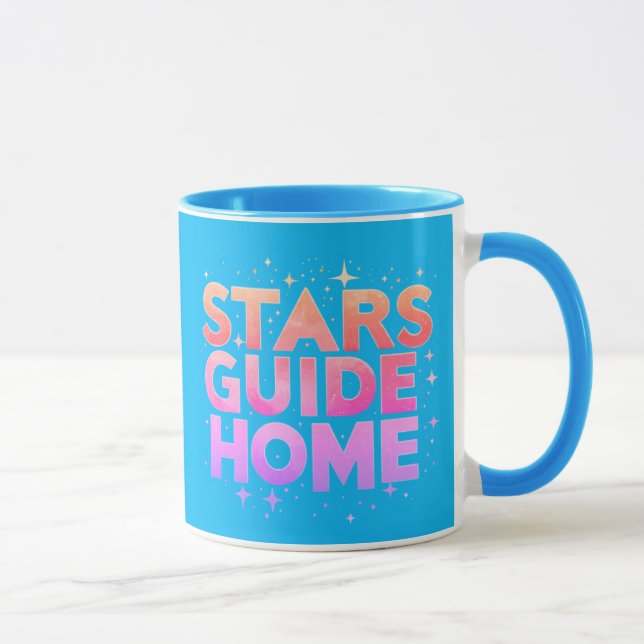 Stars Guide Zuhause Tasse (Rechts)