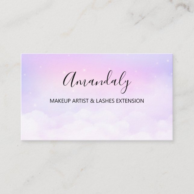 Stars könnten die Visitenkarte Sky übertragen (Vorderseite)