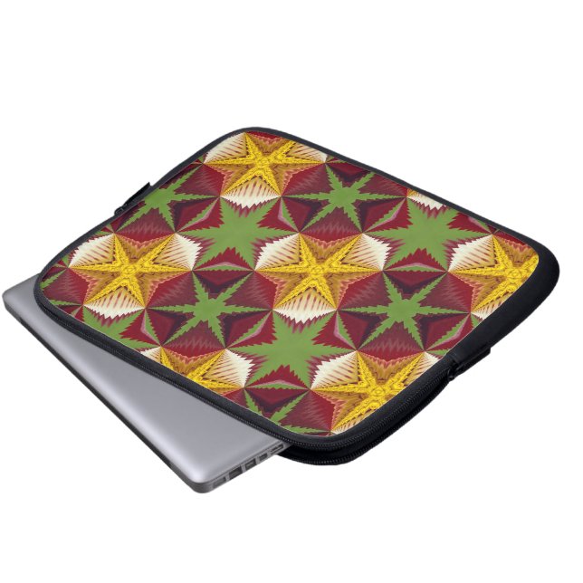 Stars Laptop Sleeve (Vorne Knopf)