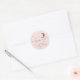 Stars & Moon Babydusche Pink Danke Sticker (Umschlag)