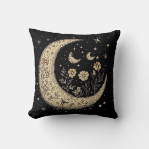 Stars Moons Boho Stil Kissen