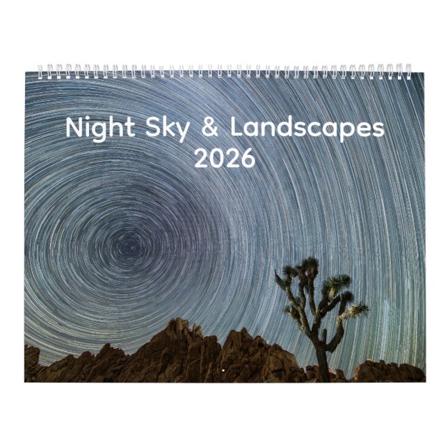 Stars, Mountains & Horizons: A 2026 Photo Calendar Kalender (Titelbild)