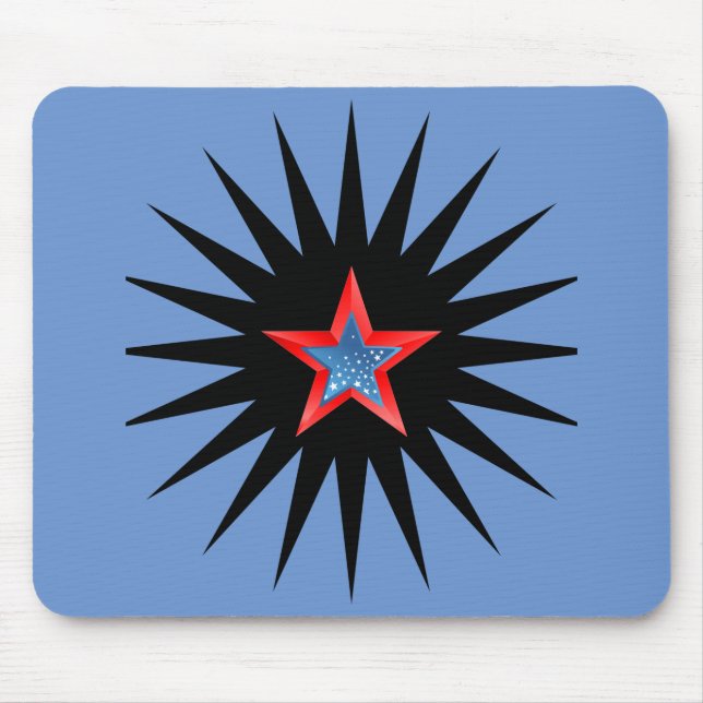 Stars mousepad, Mauspad (Vorne)