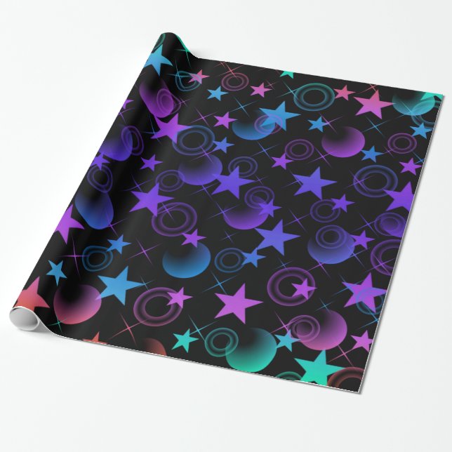 Stars 'n Stuff Pattern Geschenkpapier (Ungerollt)