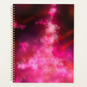 Stars Night Sky Mitternacht Pink Flare Milky Way Planer