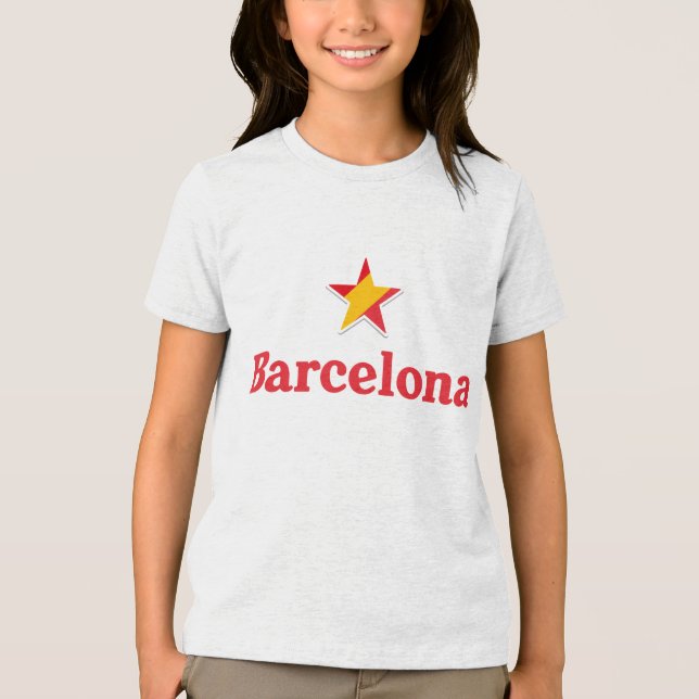 Stars of Spain – Barcelona Tri-Blend Shirt (Vorderseite)