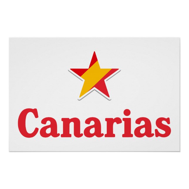 Stars of Spain – Canarias Poster (Vorderseite)