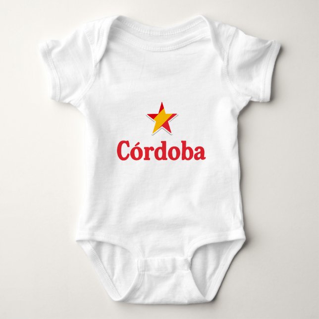 Stars of Spain – Cordoba Baby Strampler (Vorderseite)
