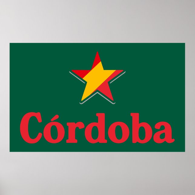 Stars of Spain – Cordoba Poster (Vorne)