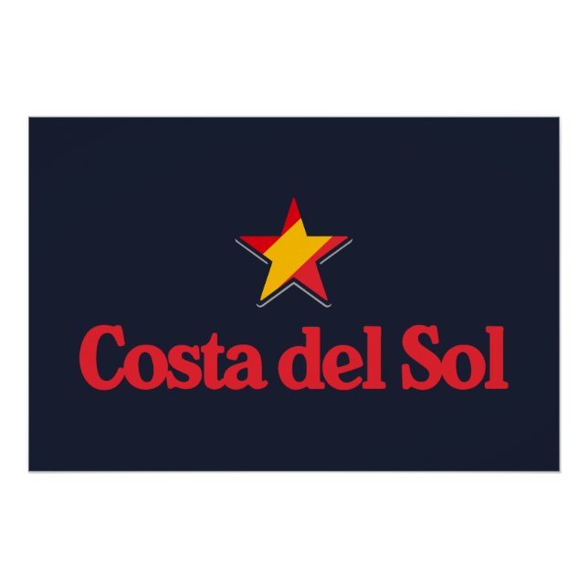 Stars of Spain – Costa del Sol Poster (Vorderseite)