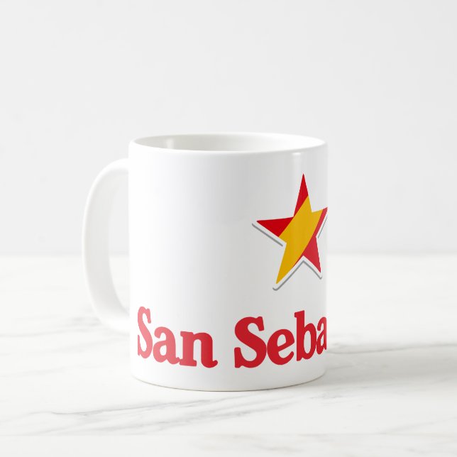 Stars of Spain – San Sebastian Kaffeetasse (Vorderseite Links)