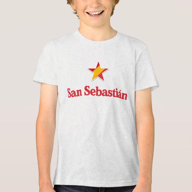 Stars of Spain – San Sebastian Tri-Blend Shirt (Vorderseite)