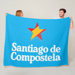 Stars of Spain – Santiago de Compostela Fleecedecke