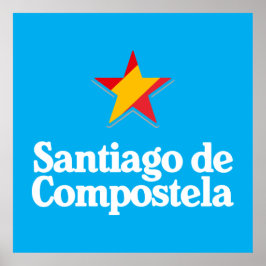 Stars of Spain – Santiago de Compostela Poster