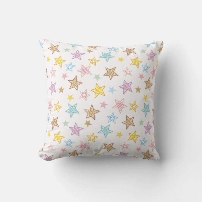 Stars Pattern Kissen (Vorderseite)