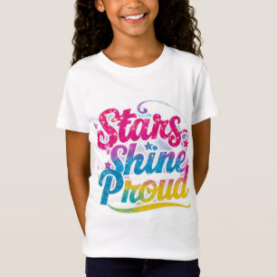 Stars Shine Proud T - Shirt - Radiant Patriotism