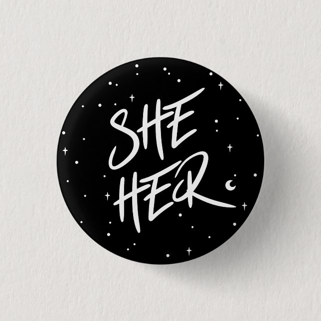 Stars Sie und ihre Pronos Button (Vorderseite)