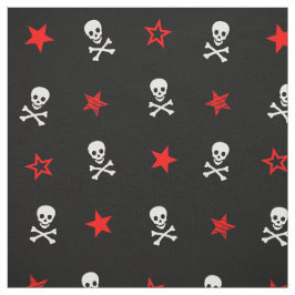 Stars & Skulls & Crossbones Stoff