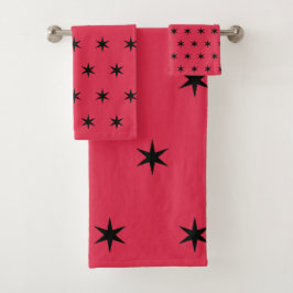 Stars – Starlet – Sternchen – Sterne Badhandtuch Set