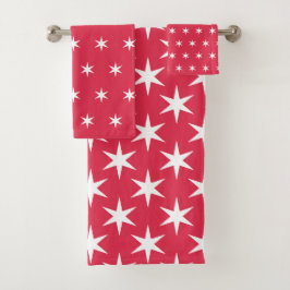 Stars – Starlet – Sternchen – Sterne Badhandtuch Set