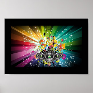 Stars & Streaks, Music Pop Art Poster