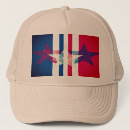 Stars & Streifen Design Unisex Truckers Cap Truckerkappe