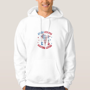 Stars Streifen E D Rettend Leben Hoodie