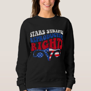 Stars Streifen Reproduktionsrechte Amerikanische F Sweatshirt