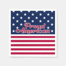 Stars & Streifen stolz auf amerikanisches Rot & We