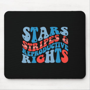 Stars Streifen und gleiche Rechte 4. Juli Frauen Mousepad