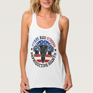 Stars Streifen und Reproduktionsrechte pro Wahl Tank Top