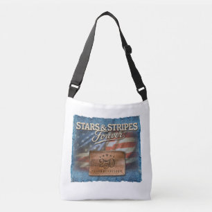 Stars & Stripes Forever - Umhängetasche Tragetaschen Mit Langen Trägern