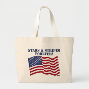 STARS & STRIPES FÜR IMMER! JUMBO STOFFBEUTEL