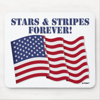 STARS & STRIPES FÜR IMMER! MOUSEPAD