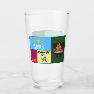 Stars Stripes's mehr amerikanisches Camping Glas