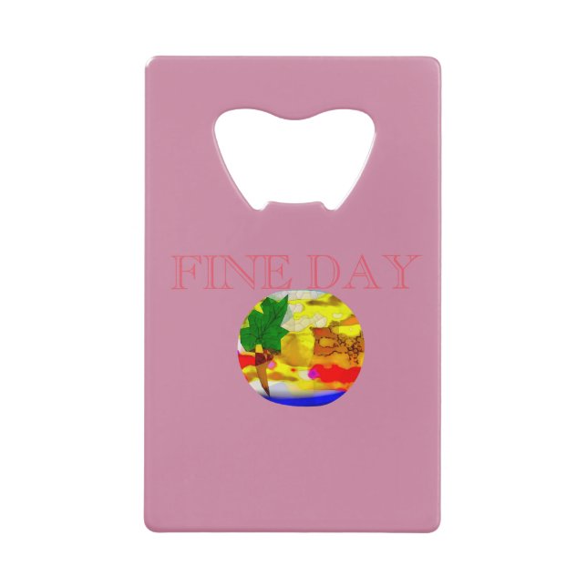 stars tree_FINE DAY Geldbeutel Flaschenöffner (Vorderseite)