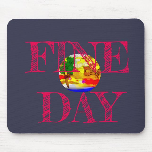 stars tree_FINE DAY Mousepad (Vorne)