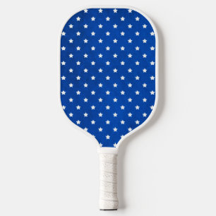 Stars über digitale Textur von Shirley Taylor Pickleball Schläger