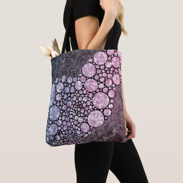 Stars und Kreise abstraktes Design (Von Nahem)