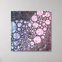 Stars und Kreise abstraktes Design