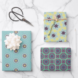 Stars und Kreise Papier Pack 66b