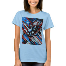 Stars und Streifen stürzen den amerikanischen Adle