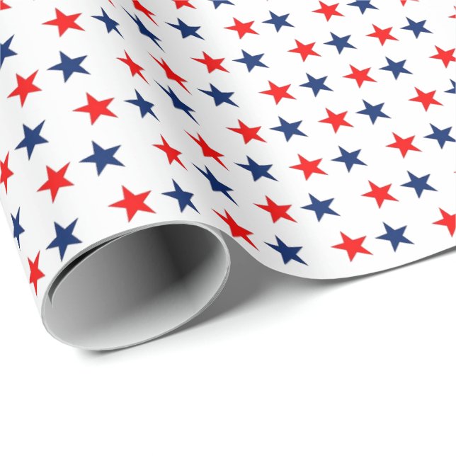Stars Wrapping Paper Geschenkpapier (Rolleneckpunkt)