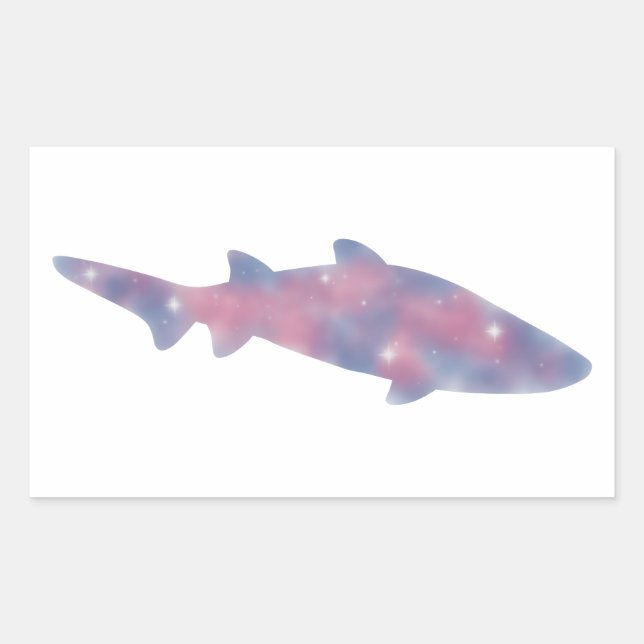 Starscape-Sticker Rechteckiger Aufkleber (Vorderseite)