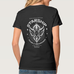 STARSH! P-Ton u. Aufnahme-T-Shirt (der V-Hals der T-Shirt