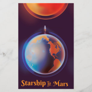 Starship in Mars