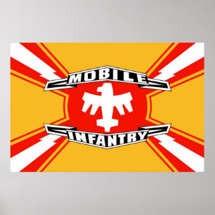 Starship Troopers Mobile Infanterie Poster