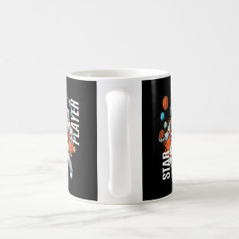 Starspieler - Weltraum-Basketball-Vibes Kaffeetasse