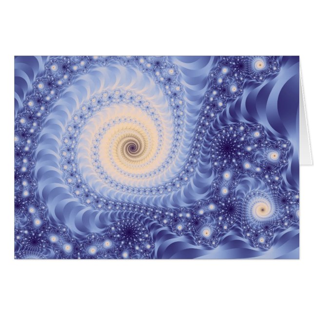 Starstorm Spirituelle Abstrakte Kunst Fraktal (Vorderseite (Horizontal))